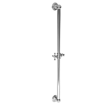 Newport Brass Slide Bar With Hand Shower Set in Polished Chrome 294-26